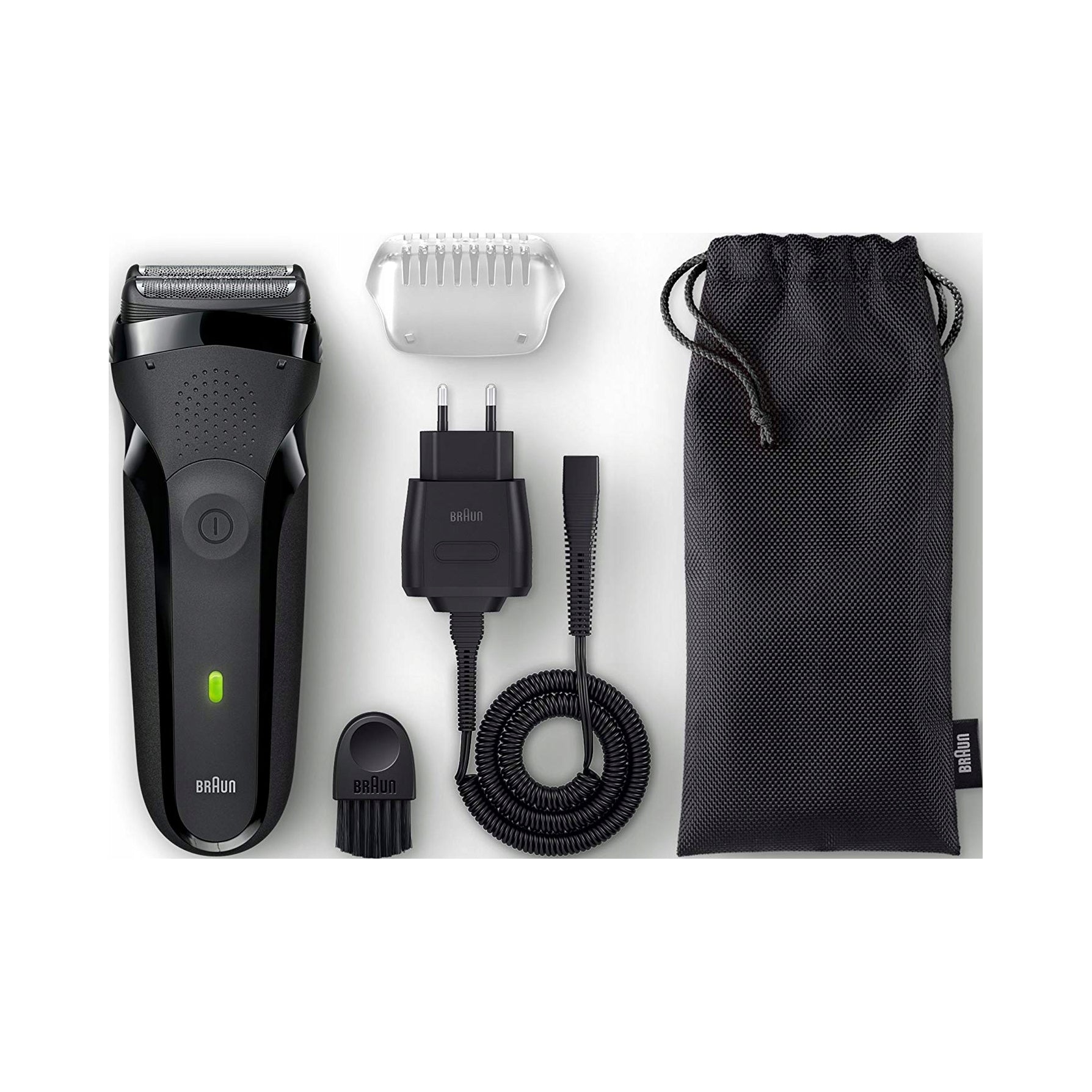 Braun Series 3 MEN'S BEARD SHAVER FOR DRY AND WET BEARD Packaging status original