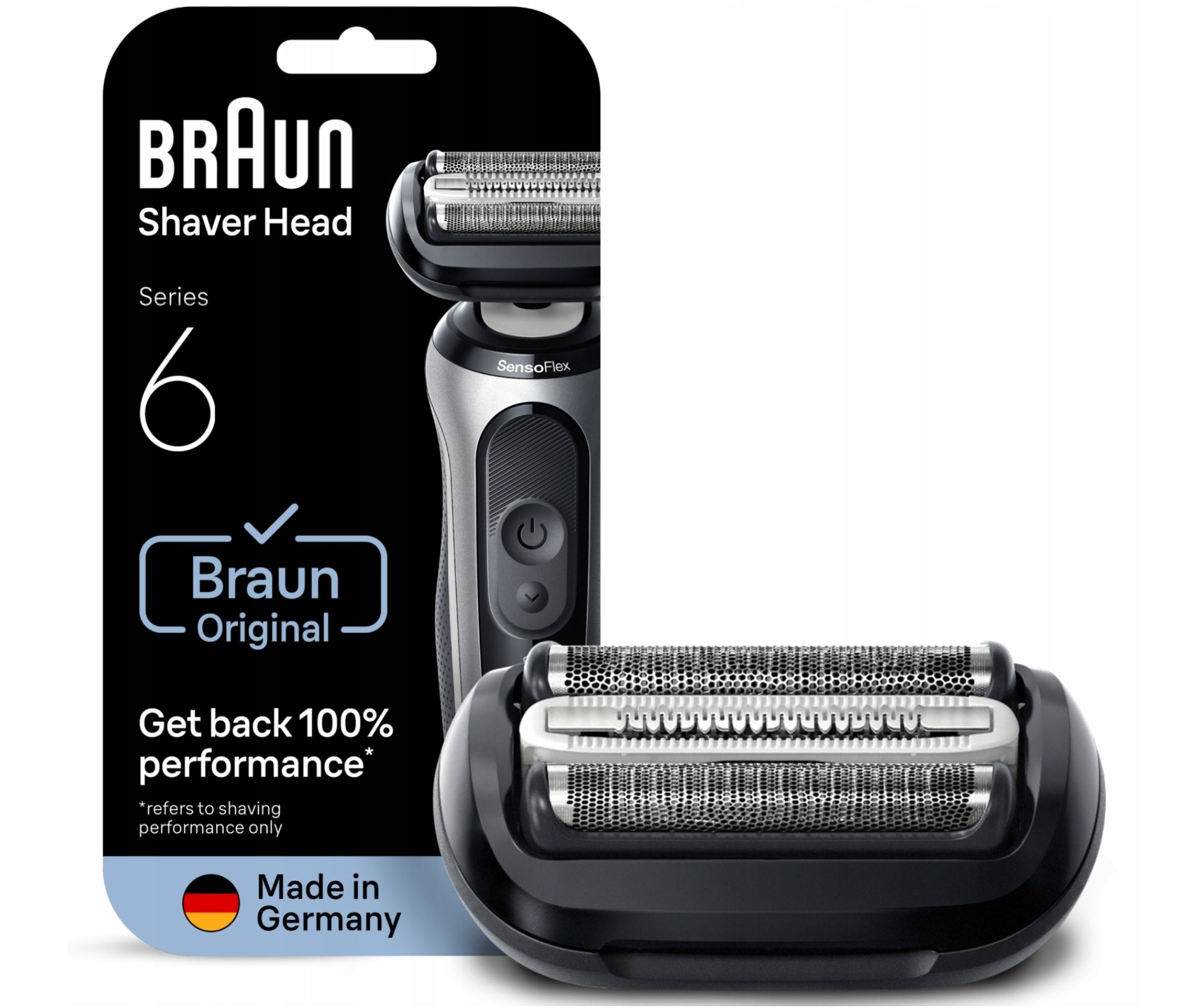 Braun Series 6 64B ORIGINAL replacement electric shaver head Packaging status original
