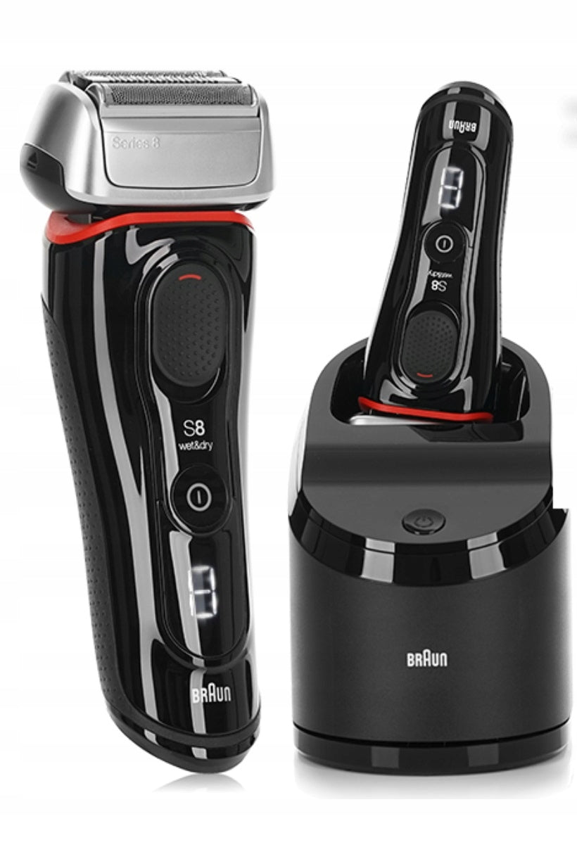 Braun Series 8 Sonic Electric Razor 8360cc Charging time 60 min
