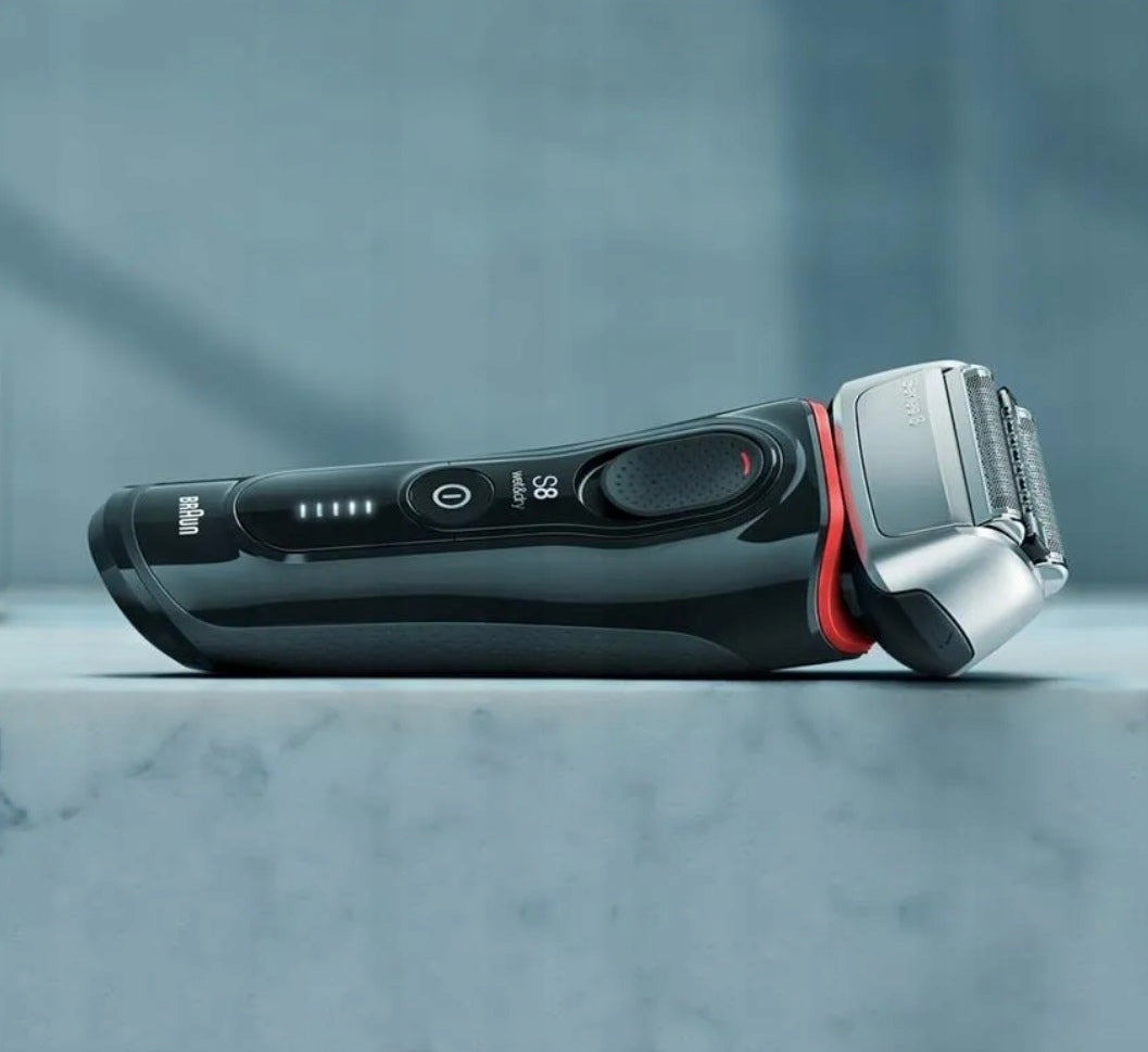 Braun Series 8 Sonic Electric Razor 8360cc Wireless operating time 60 min
