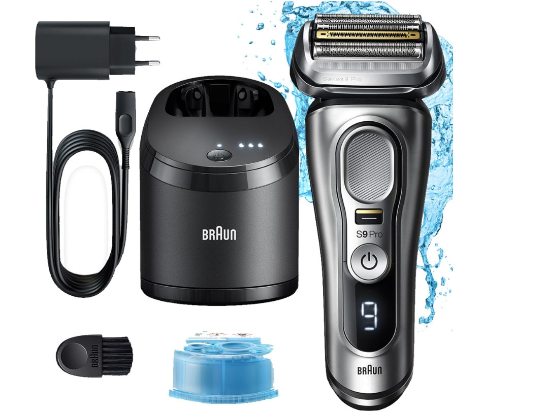 Braun Series 9 - 9485cc SW System w&d Rasierer Brand Braun