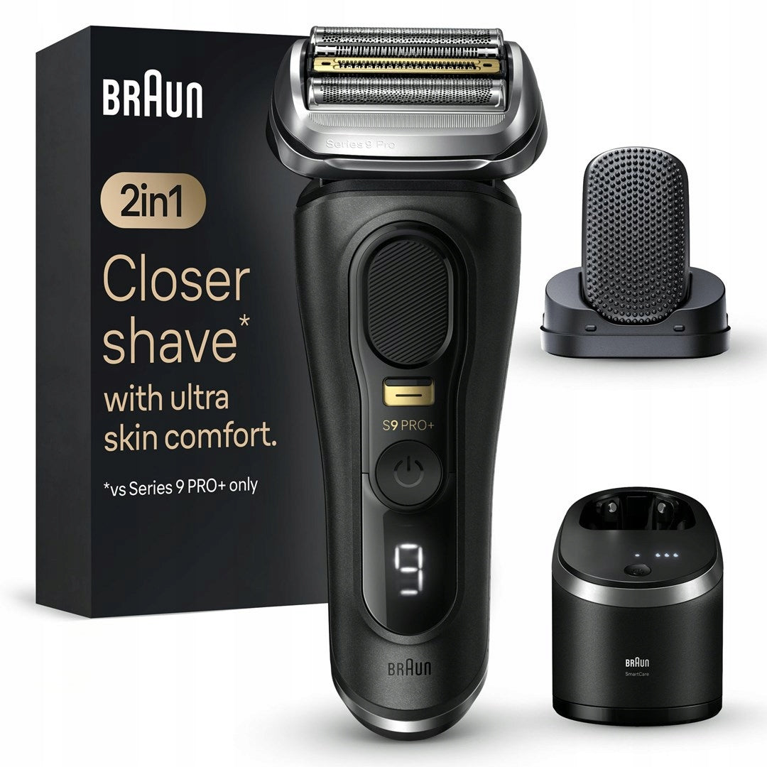 Braun Series 9 Pro+ 9590cc Wet & Dry Foil Shaver Trimmer Black