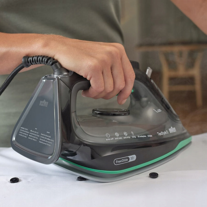 Braun Steam Iron TexStyle 5 SI5277GR 2700W Dominant color green