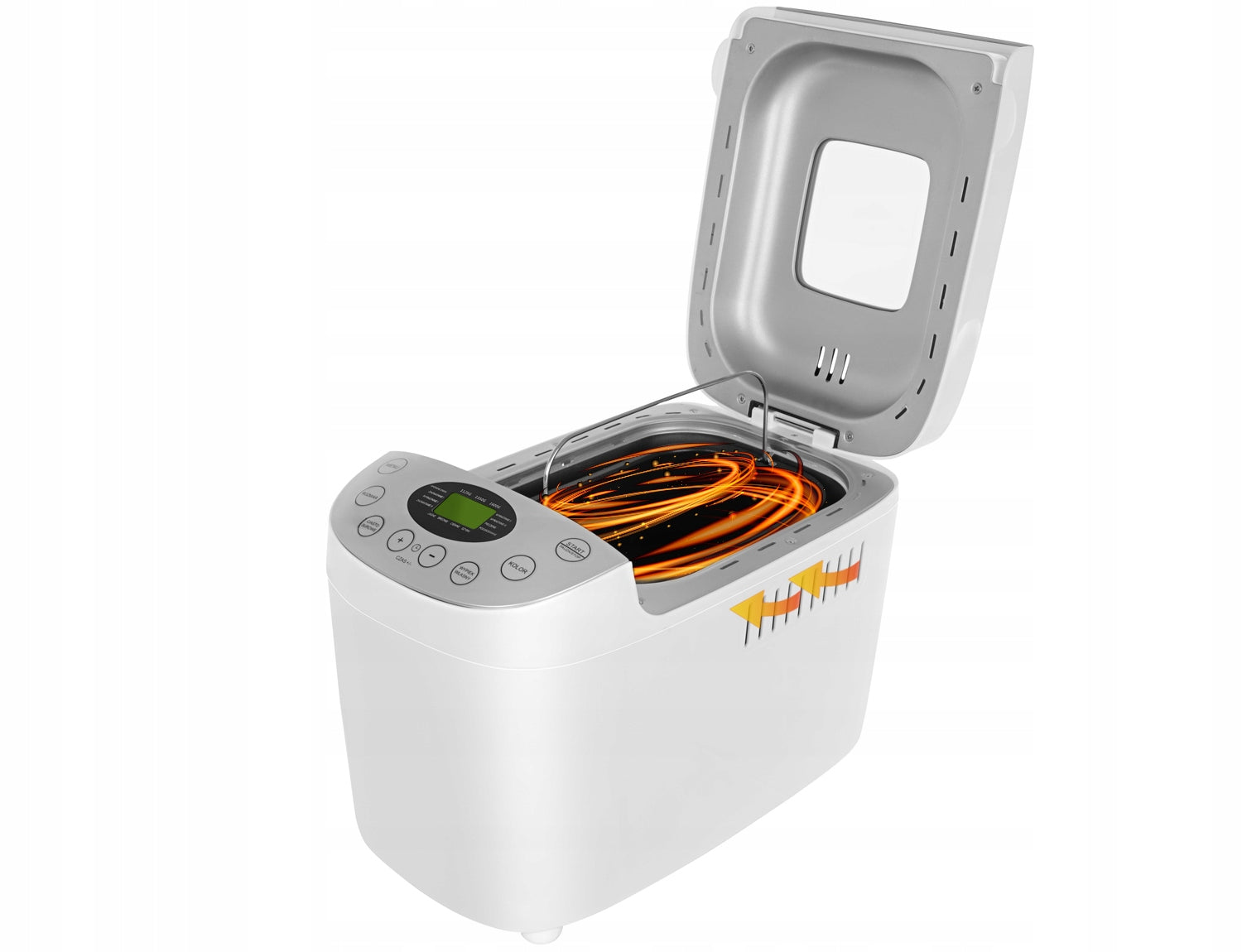 Bread machine Maker 15 PROGRAMS 2 AGITATORS SmartBake 850W MENU PL Capacity 2 kg