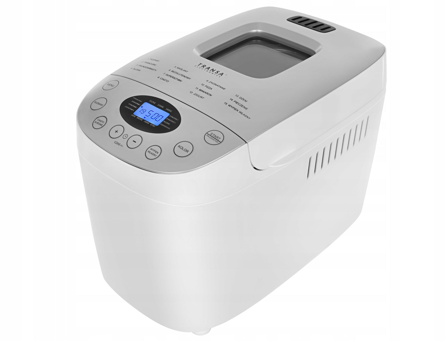 Bread machine Maker 15 PROGRAMS 2 AGITATORS SmartBake 850W MENU PL Model SmartBake