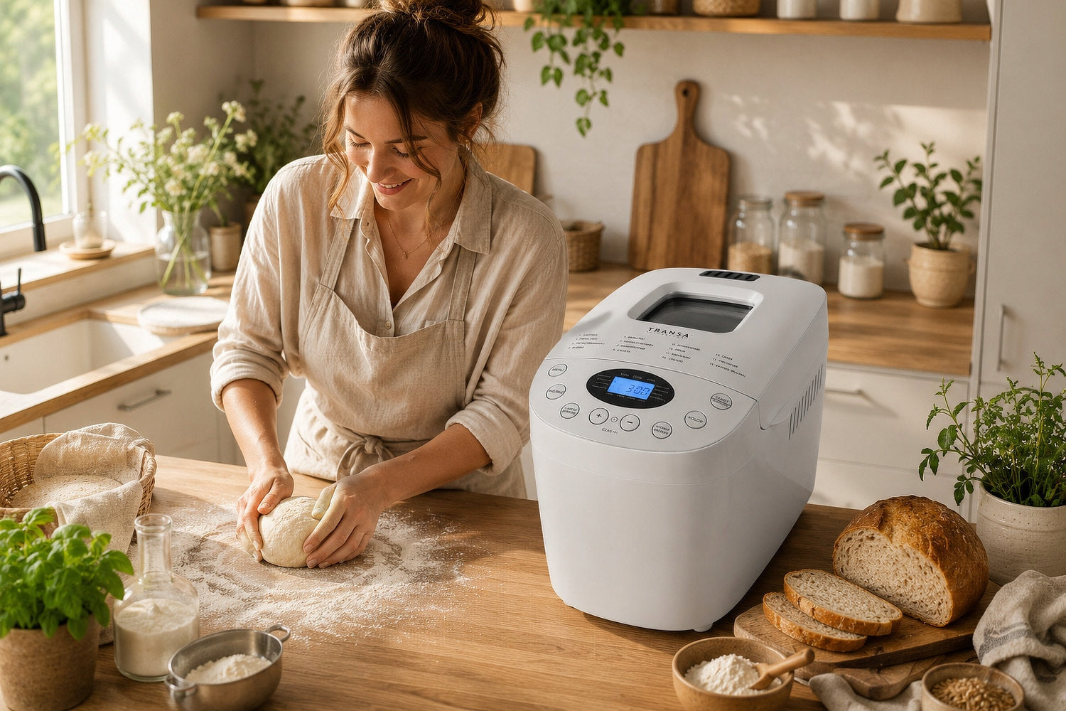 Bread machine Maker 15 PROGRAMS 2 AGITATORS SmartBake 850W MENU PL Packaging status original