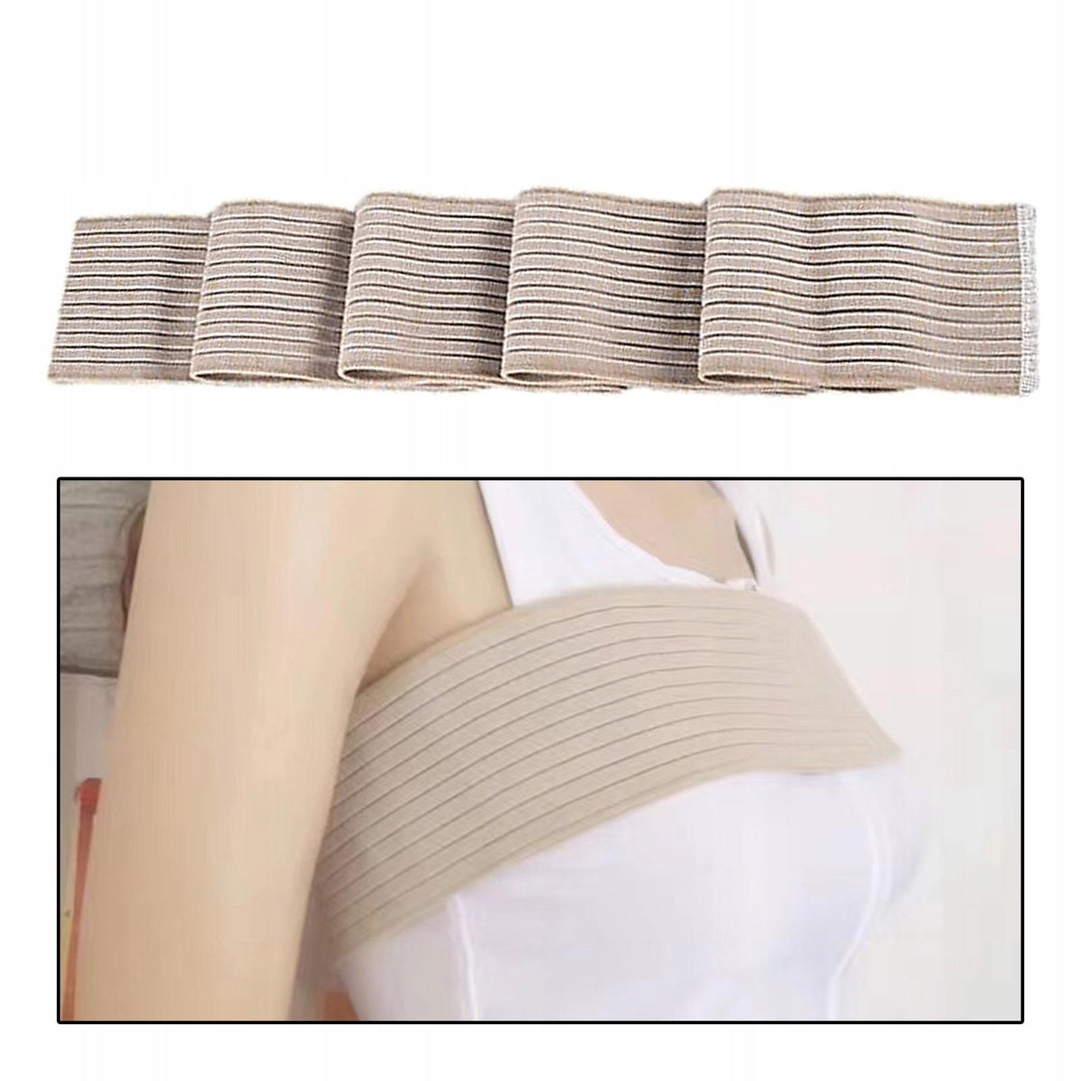 Breast Compression Band for Women Elastic Belt Breast Stabilizer Band