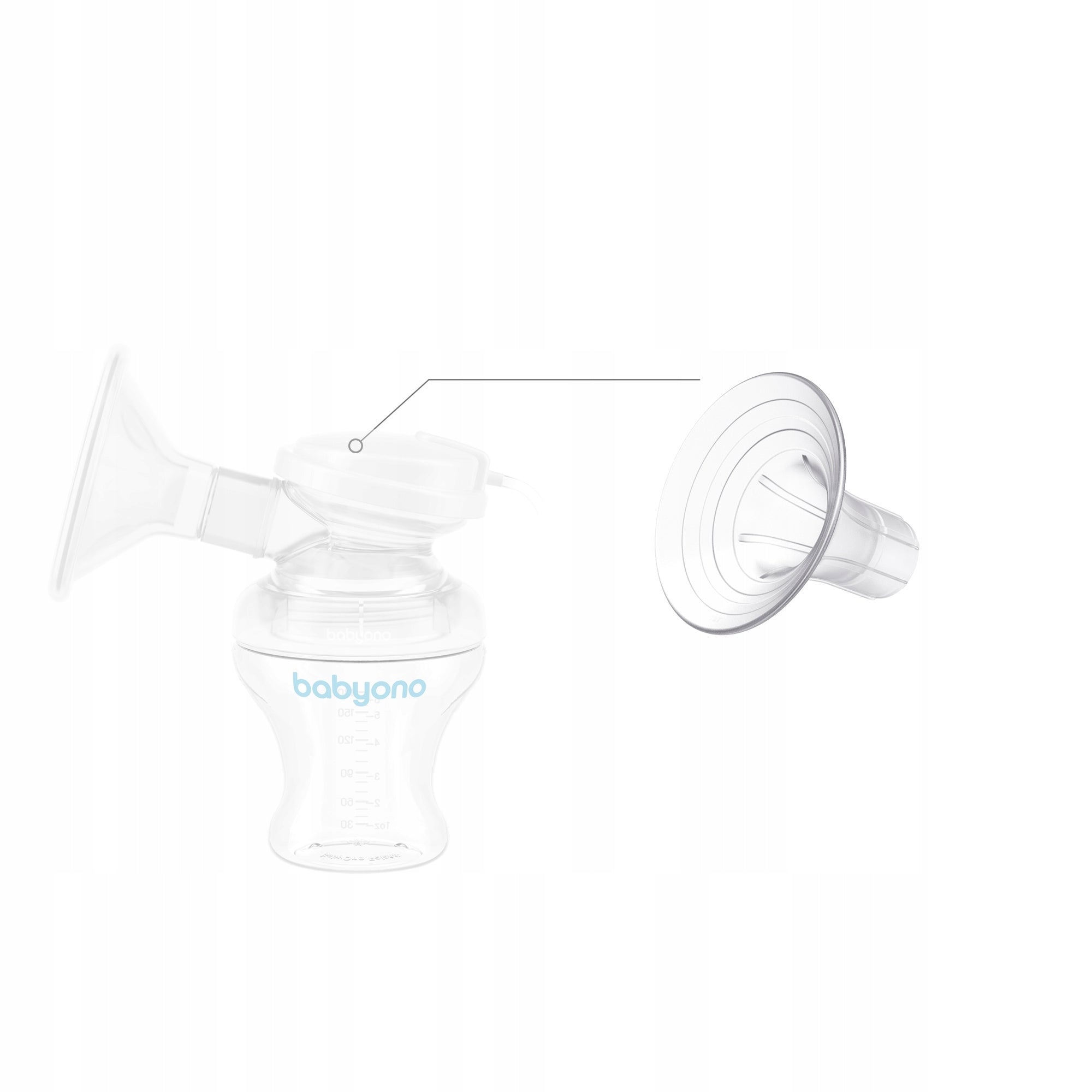 Breast pump 971 KIT And silicone funnel