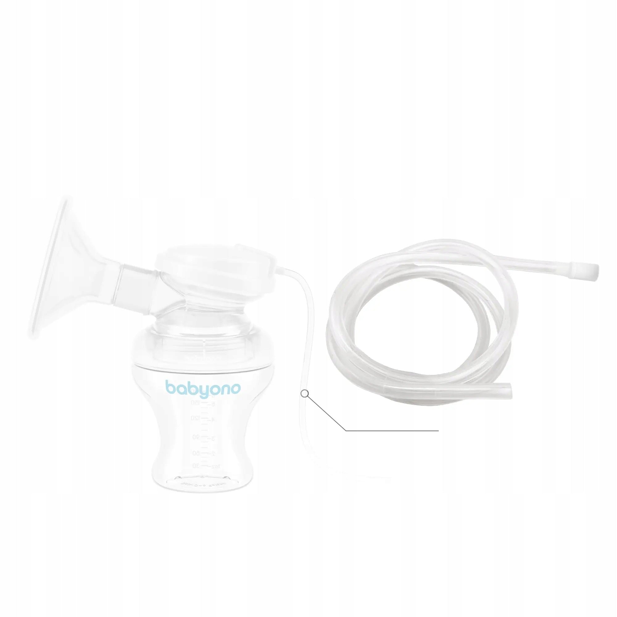 Breast pump 971 KIT II spare parts set silicone tube with Babyono