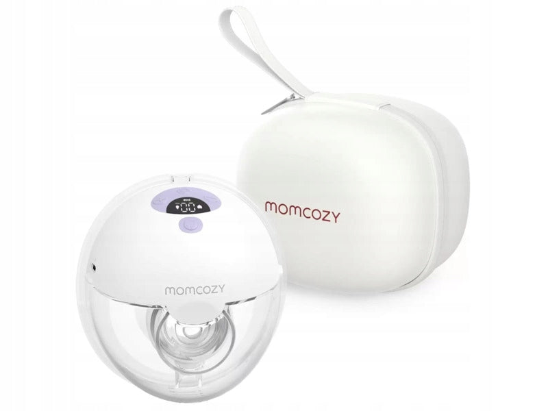 Breast pump MOMCOZY M5 Single White-purple