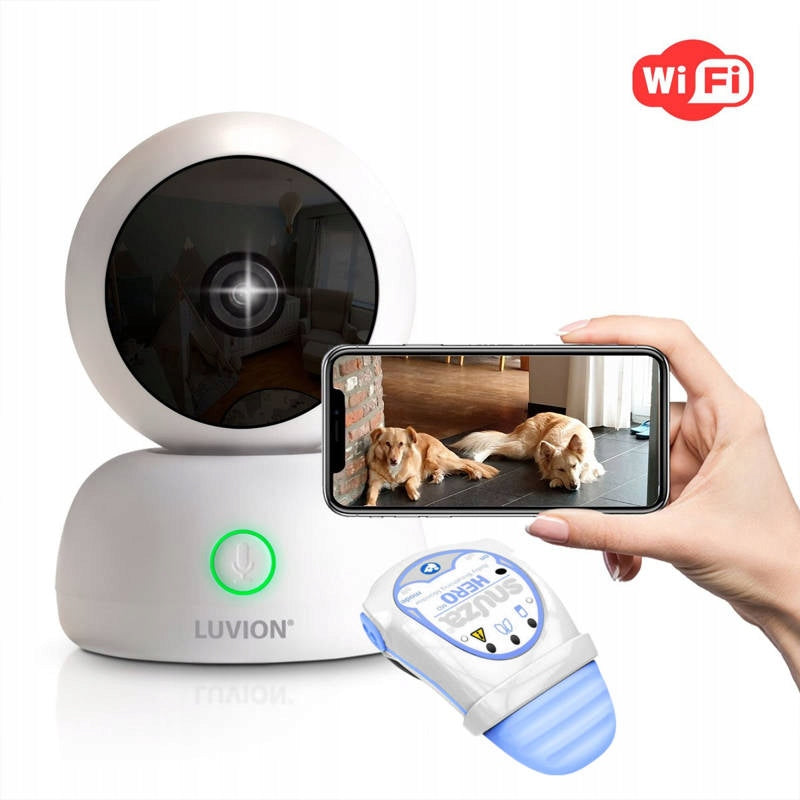 Breath Monitor Snuza HERO MD + WiFi Smart Camera