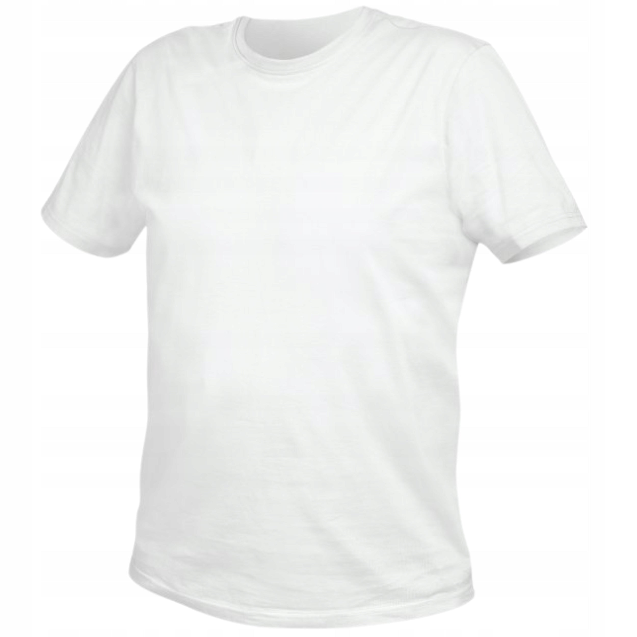 Breathable Men's Work T-Shirt White Short Sleeve Cotton Season summer