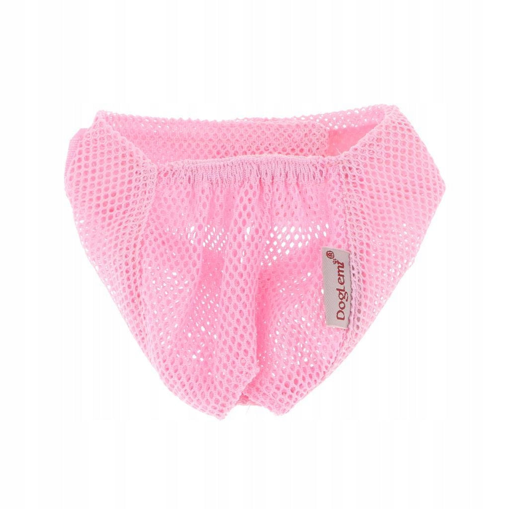 Breathable Pet Muzzle Adjustable Versatile Grooming Muzzle Pink_L L Pink