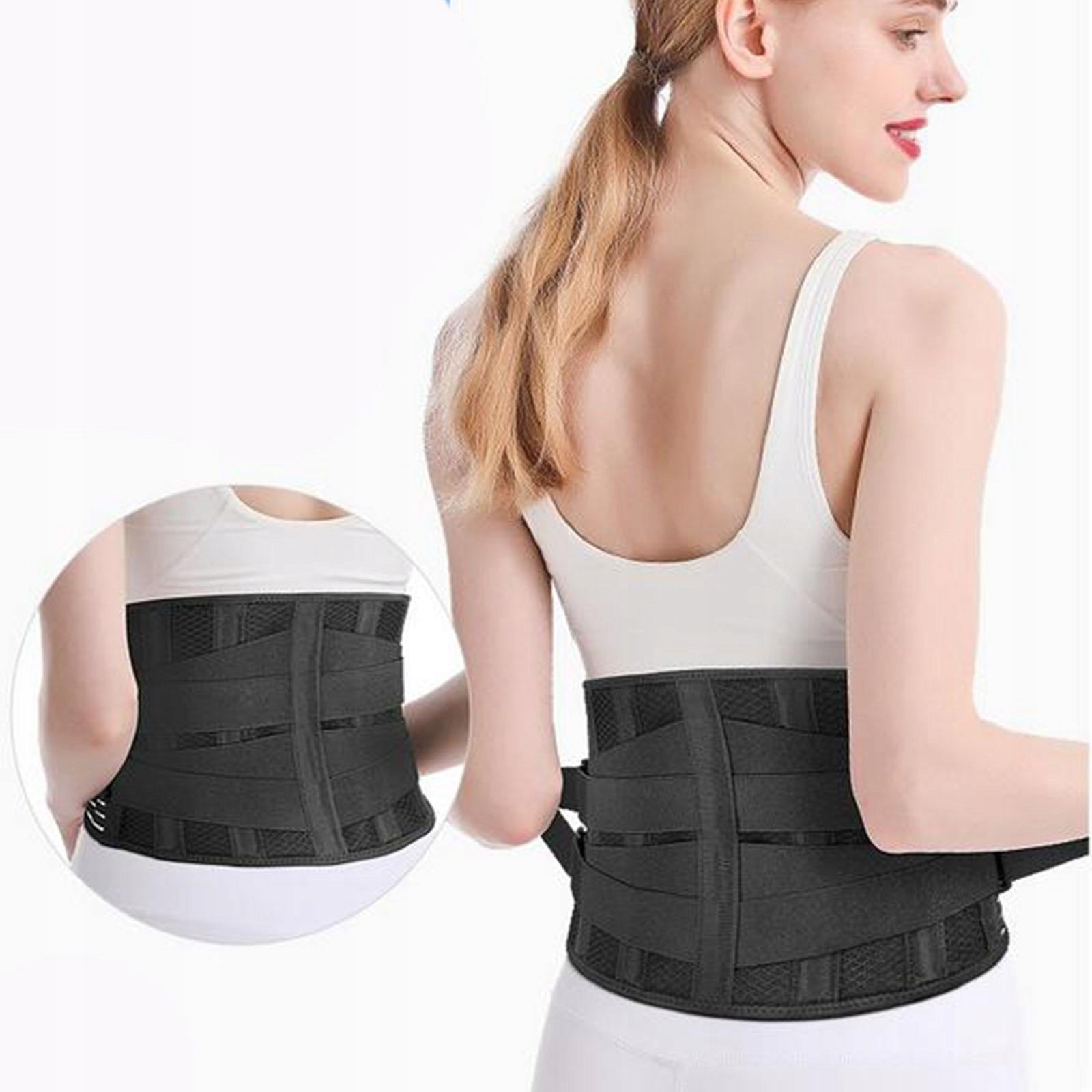 Breathable Waist Belt Sports Girdle Belly Bands Double Straps Adjustable X