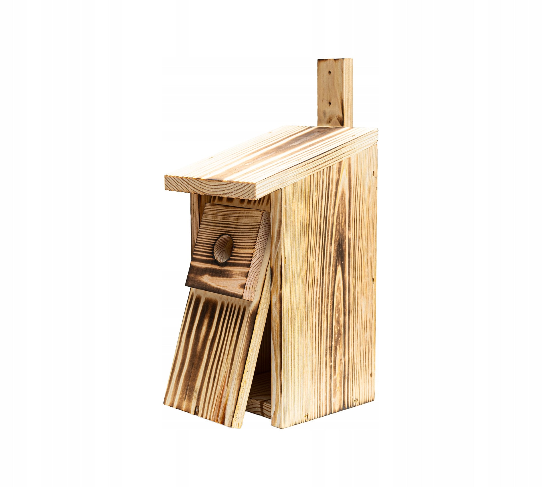 Breeding Box For Birds Type A1 Tanned Sikora Modraszka Poor Pine Type nesting box (feeder)