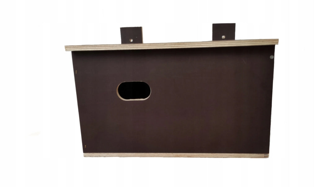 Breeding Box for Jerzyk BIRDS Wooden Solid House Waterproof Plywood Type nesting box (feeder)