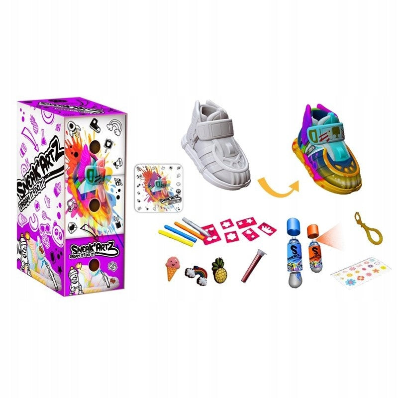 Farbe mit Zubehör Splash Toys Sneak'Artz Shoebox 