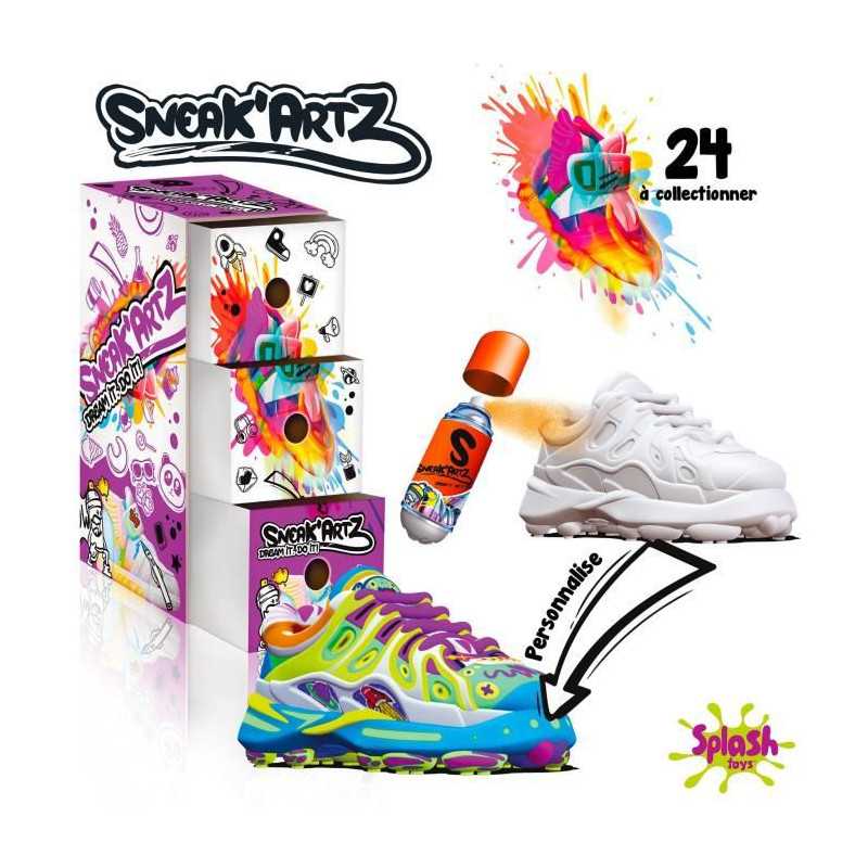 Farbe mit Zubehör Splash Toys Sneak'Artz Shoebox 