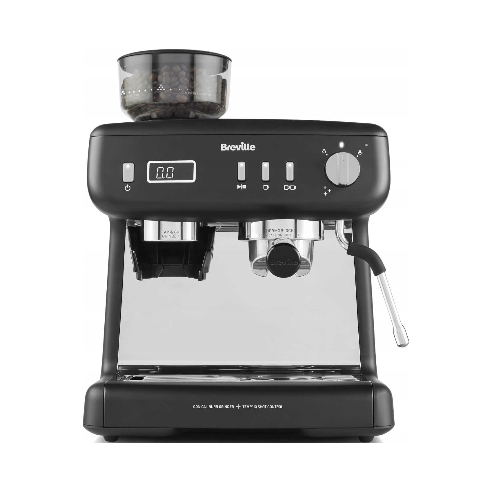 Breville Barista Max+ flask coffee maker with grinder 1550W black VCF152X