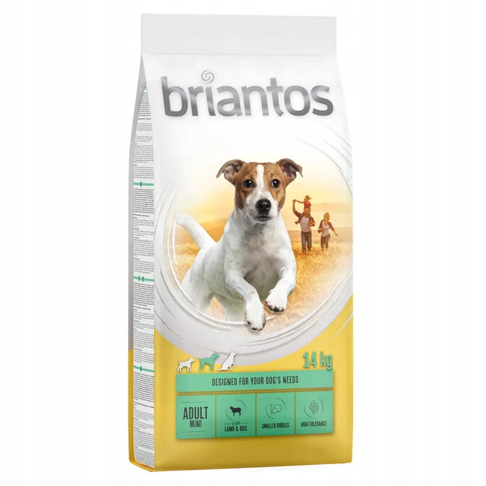 Briantos Adult Mini Lamb with Rice 14kg Dry Dog Food