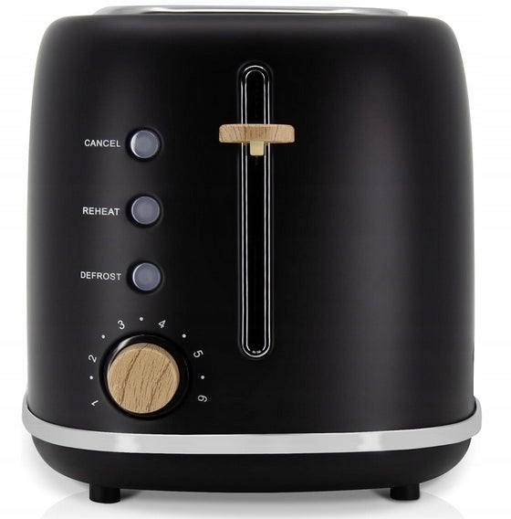 Briebe Nordic toaster 870W black Packaging status original
