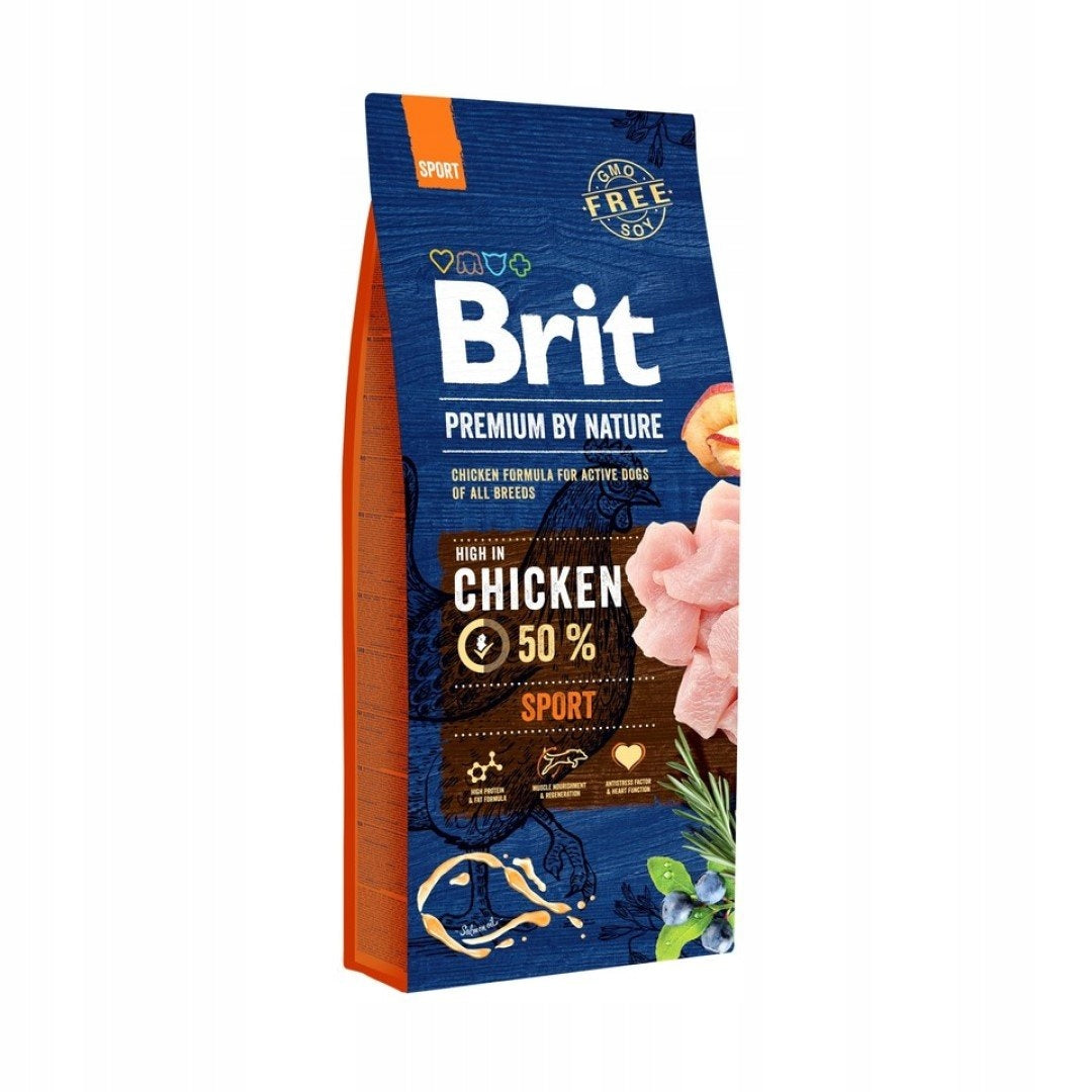 Brit Active Chicken 15kg Dry Dog Food