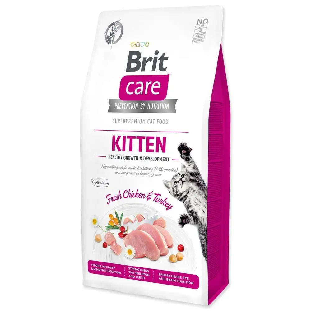 Brit Care Cat Grain-Free Kitten Chicken and Turkey 7kg Manufacturer code 8595602540662