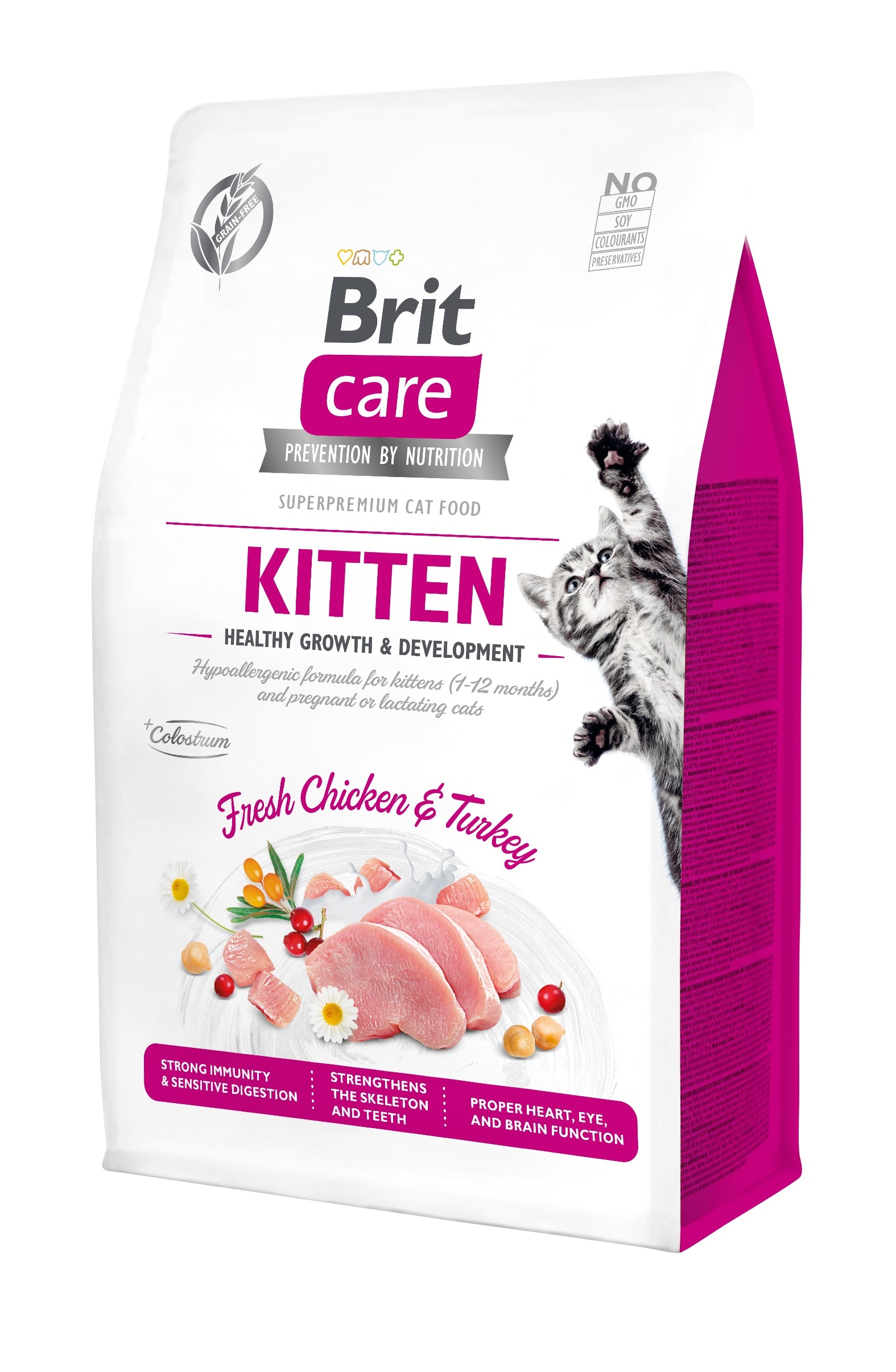 Brit Care Cat Grain-Free Kitten Chicken and Turkey 7kg