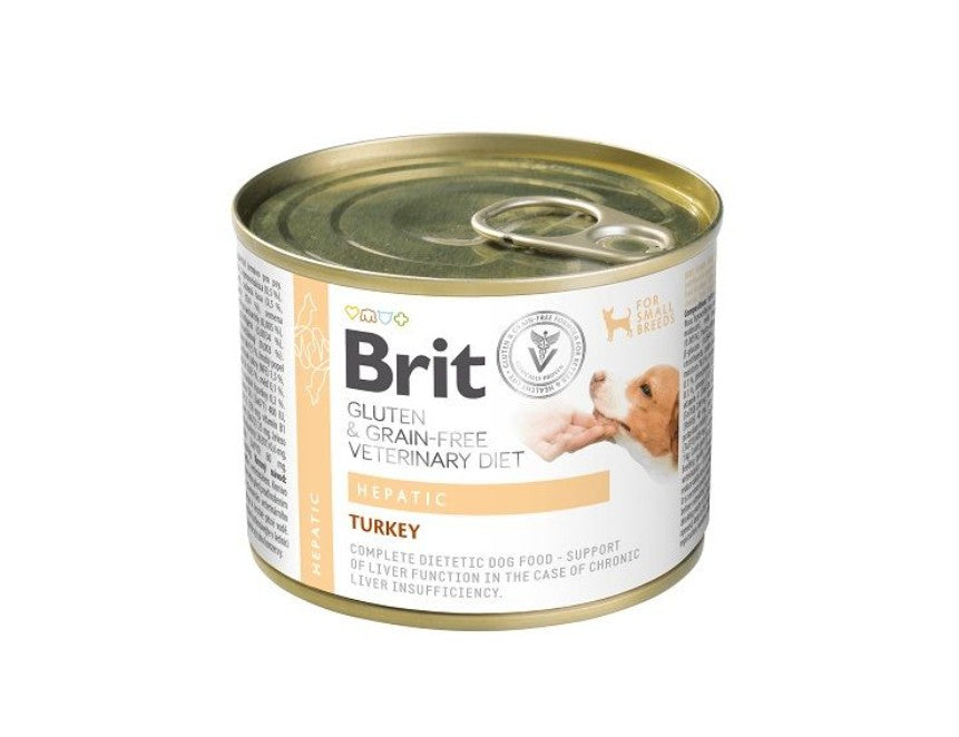 Brit Grain Free Veterinary Diets Dog Can Hepatic 200 g