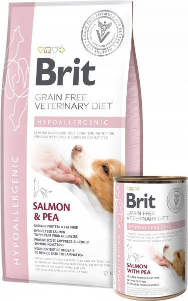 Brit Grain Free Veterinary Diets Dog Can Hypoallergenic 400 g Manufacturer code 312547