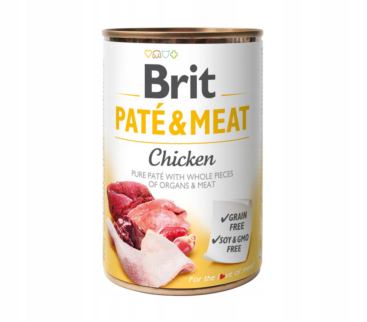 Brit PATE & MEAT Wet Food Chicken 800 g