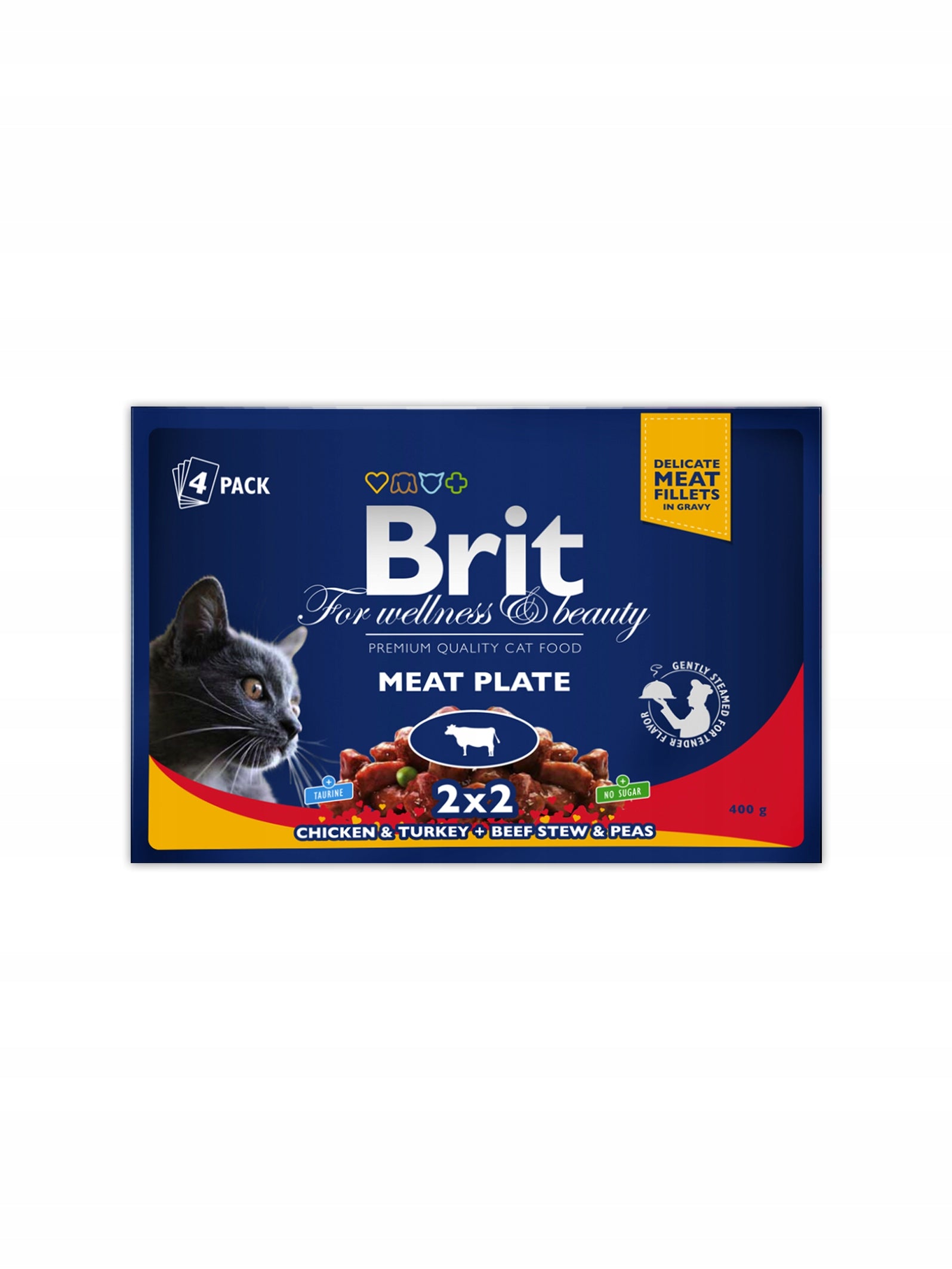 Brit Premium 4x100g Meat Tray