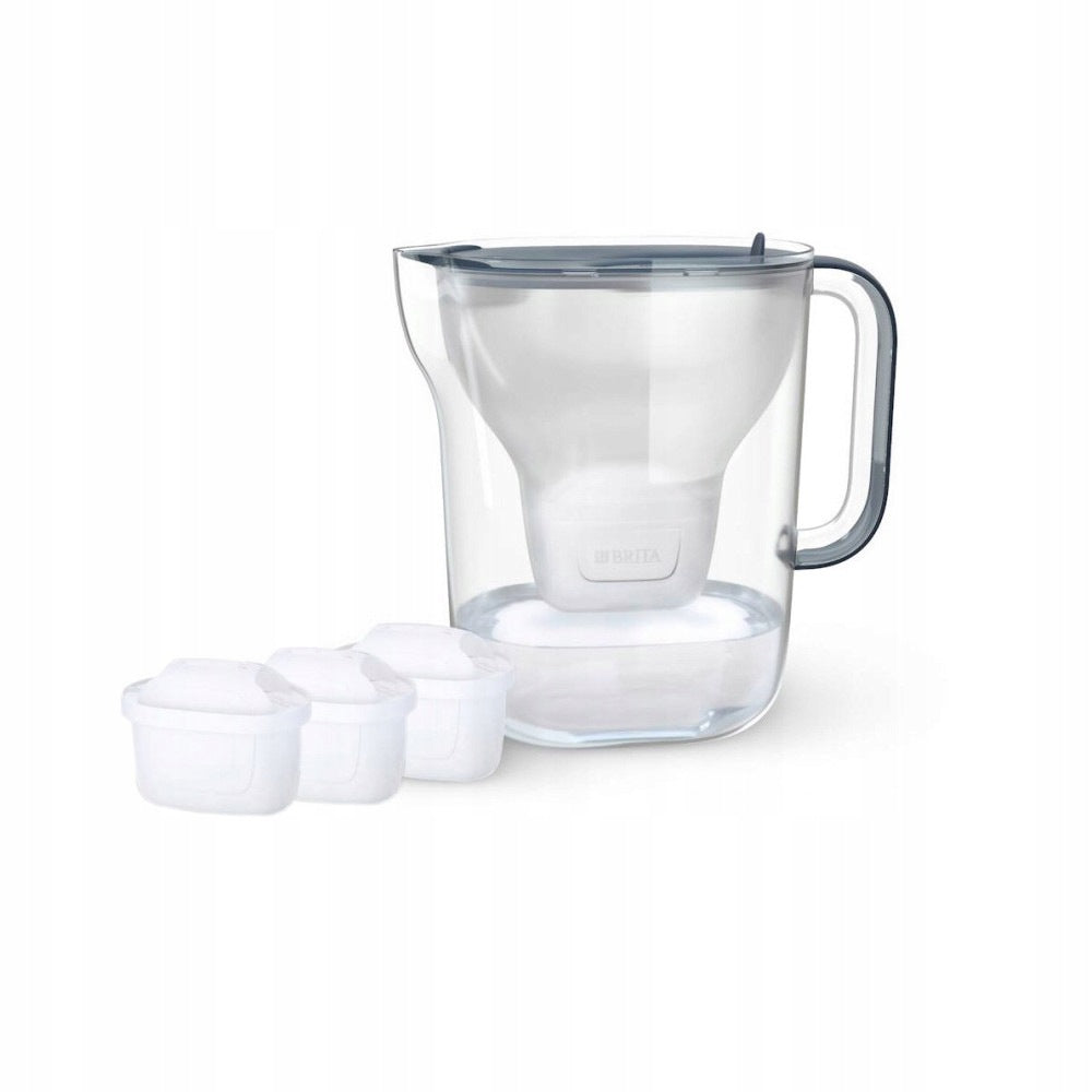 Brita Essential XL jug 3 cartridges dark blue