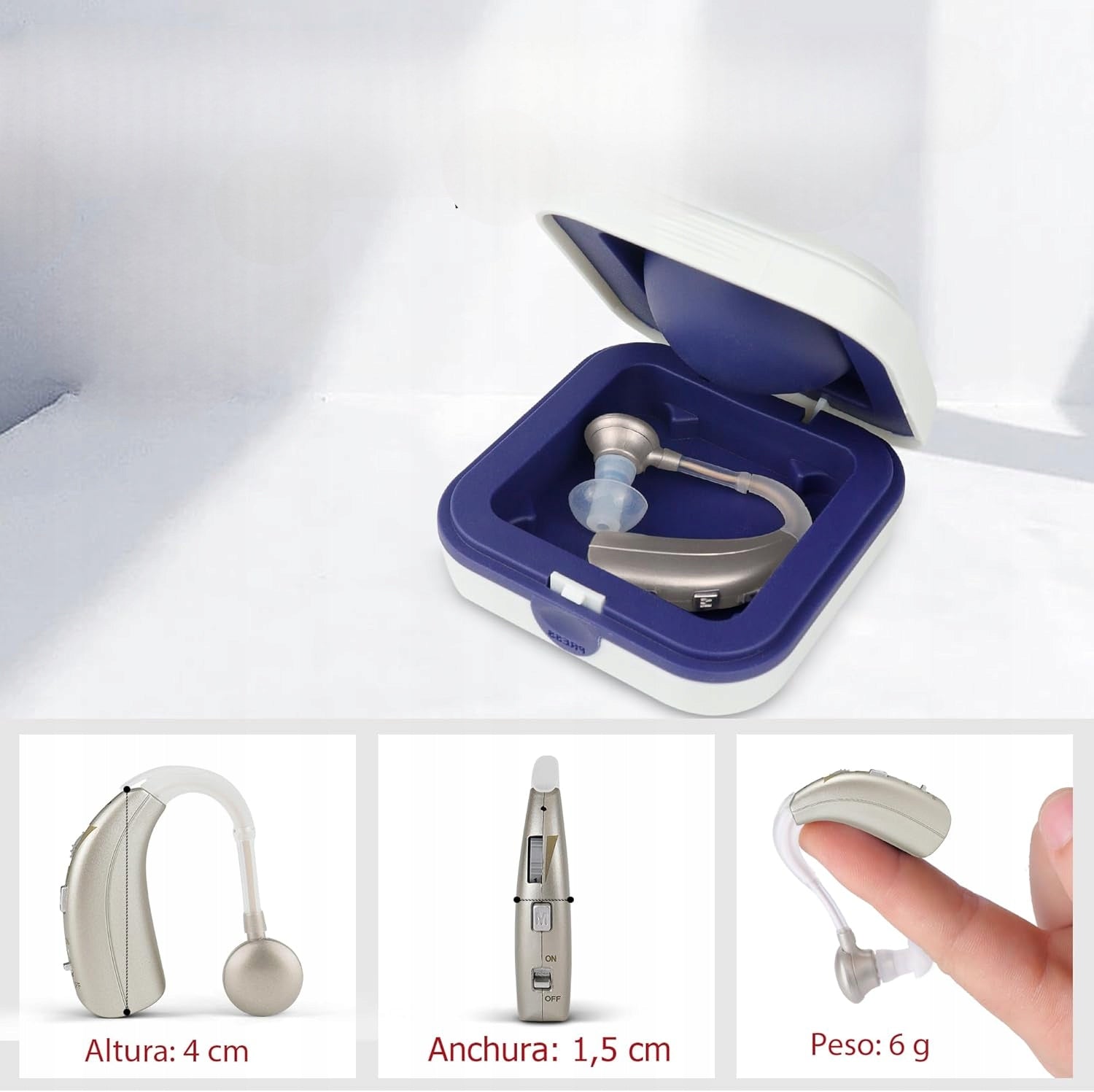 Britzgo VHP-1301 G1529 In-Ear Hearing Aid Manufacturer code B0BXS5GMYV