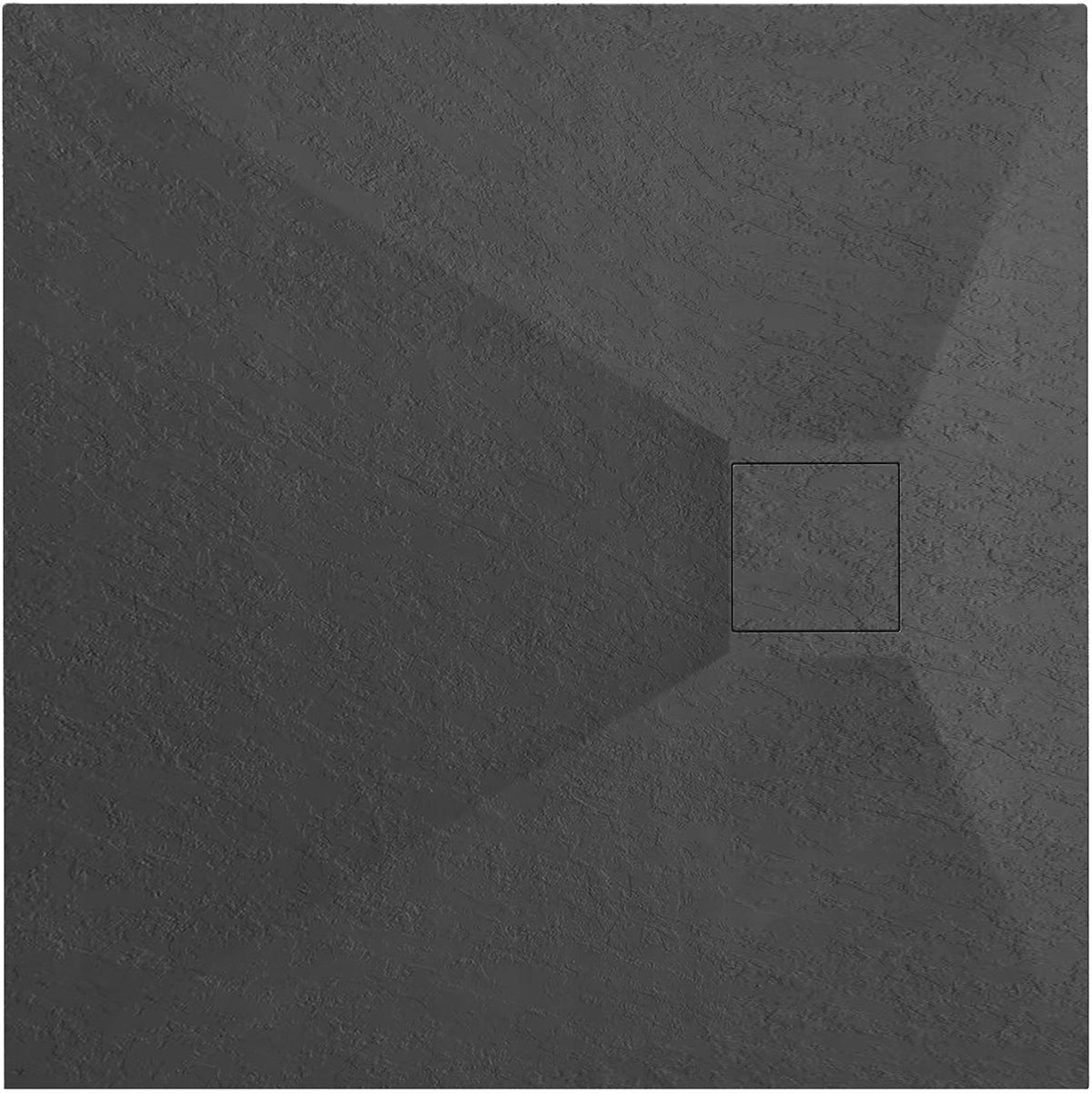 Magnum dušo padėklas juodas 90x90
