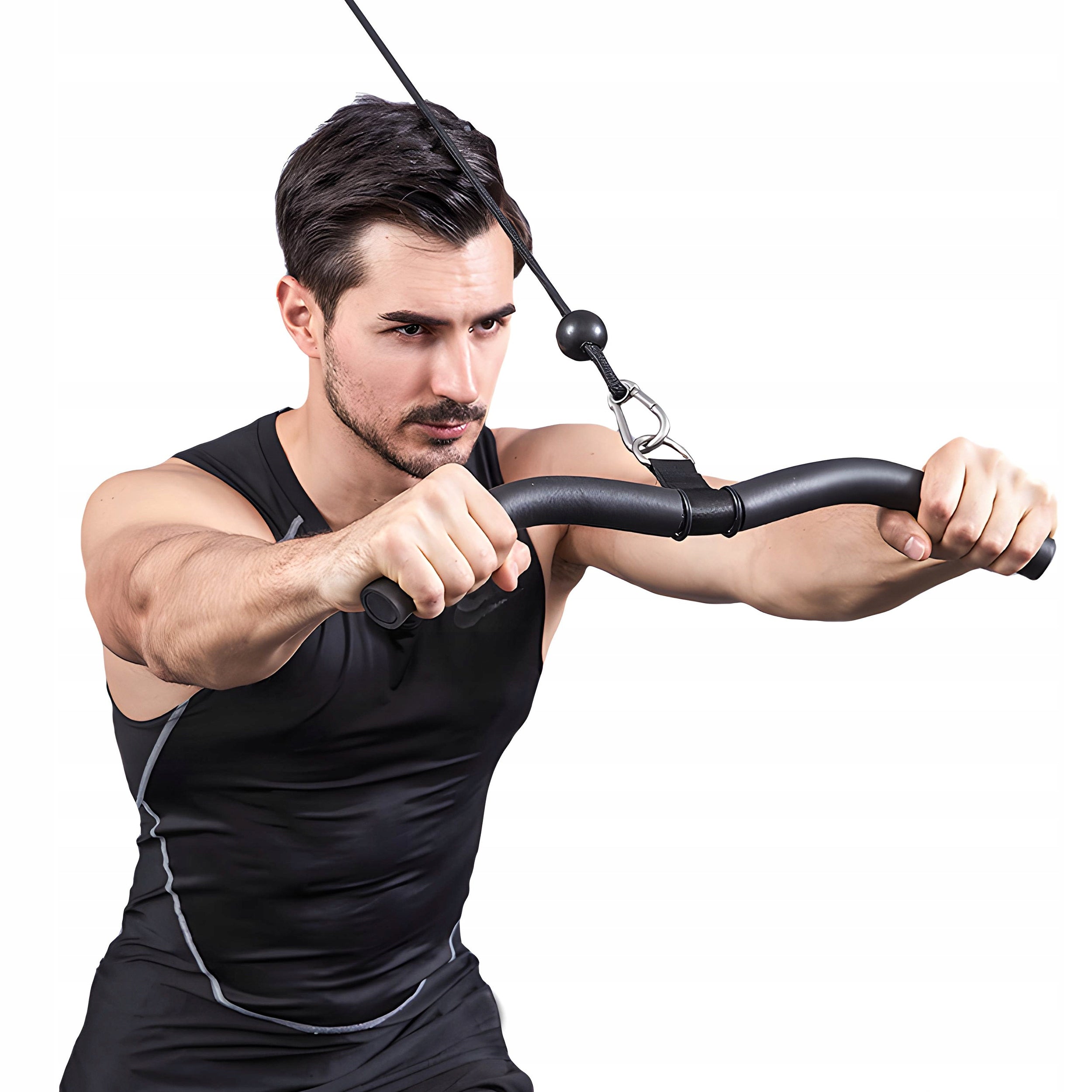 Broken Pull Handle Atlas Griffin Rotary Bar For Triceps Back 65cm Installation method other