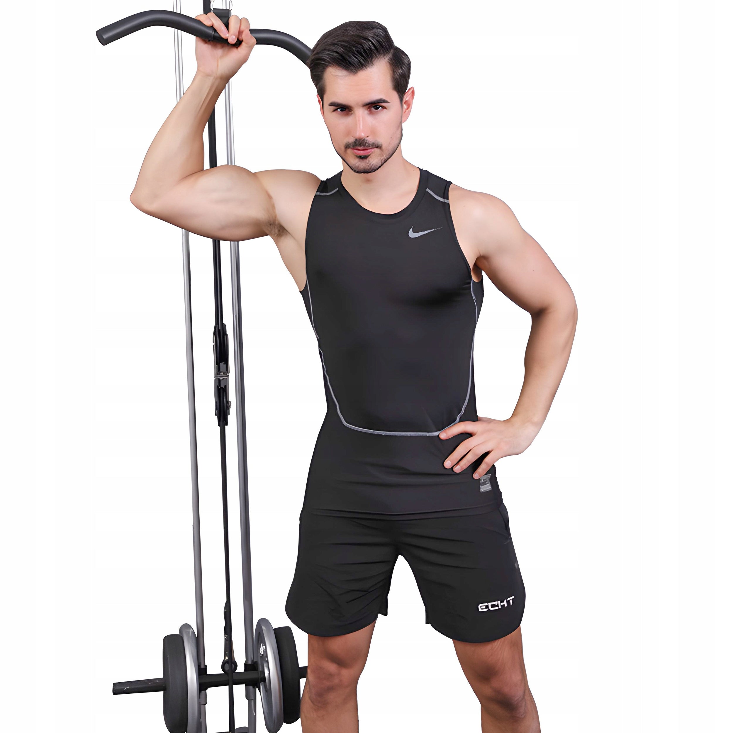 Broken Pull Handle Atlas Griffin Rotary Bar For Triceps Back 65cm Maximum load 120 kg