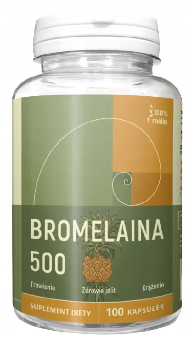 Bromelain 500mg 100 capsules EAN (GTIN) 6221149786929