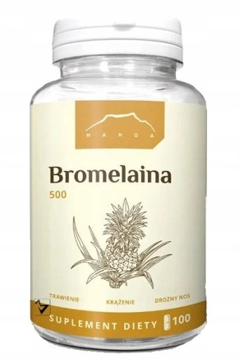 Bromelain 500mg 100 capsules