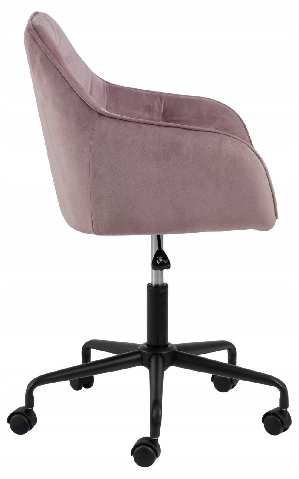 Brooke VIC office chair pink velvet Brand Actona
