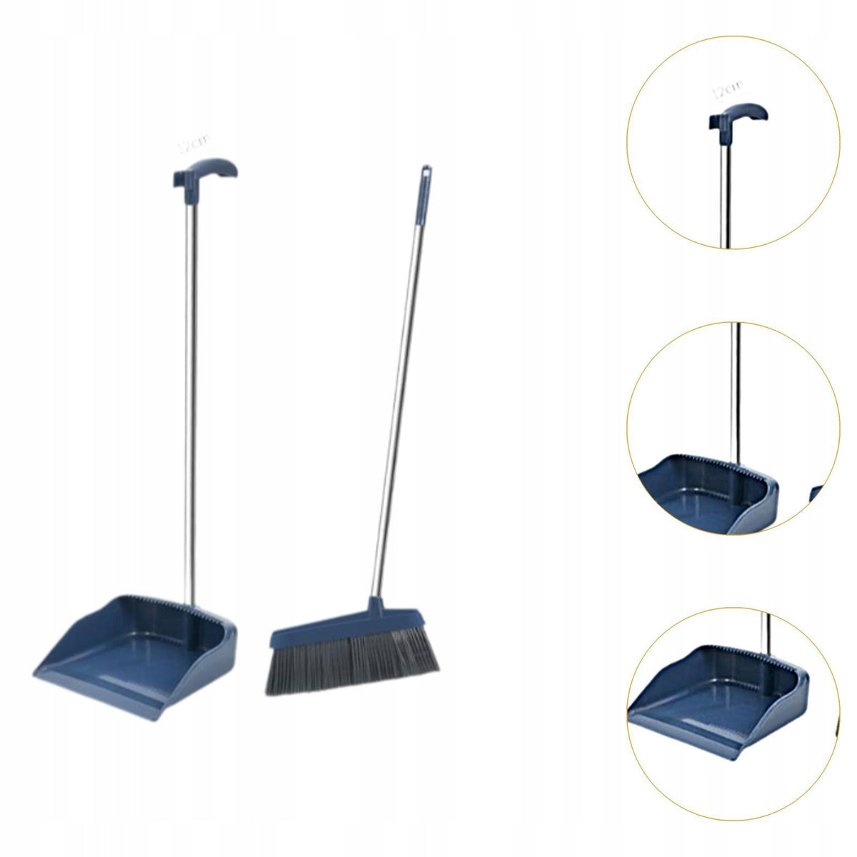 Broom and Dustpan Set Efficient Cleaning Household Cleaning Tools Stand up Brand no brand