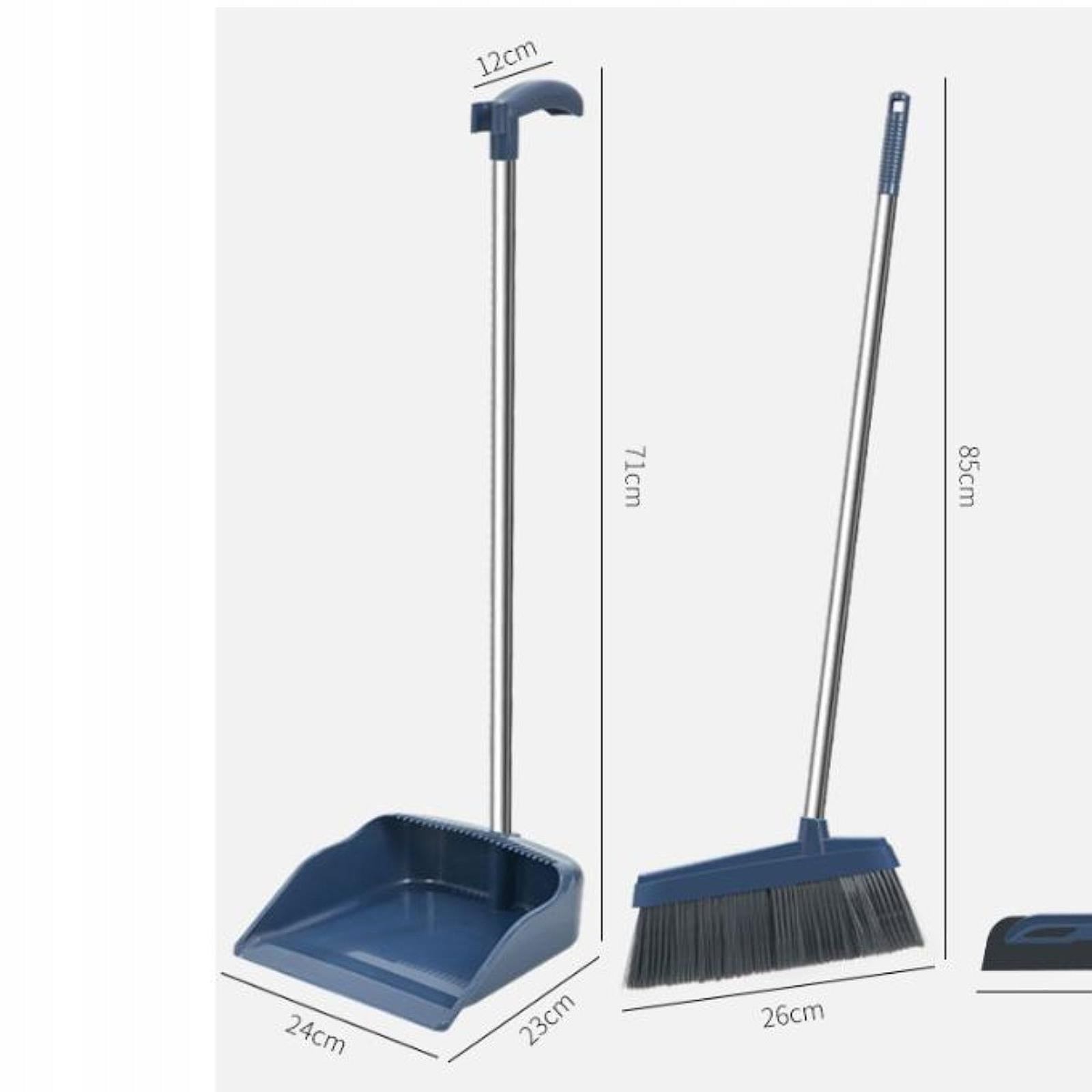 Broom and Dustpan Set Efficient Cleaning Household Cleaning Tools Stand up Packaging status original