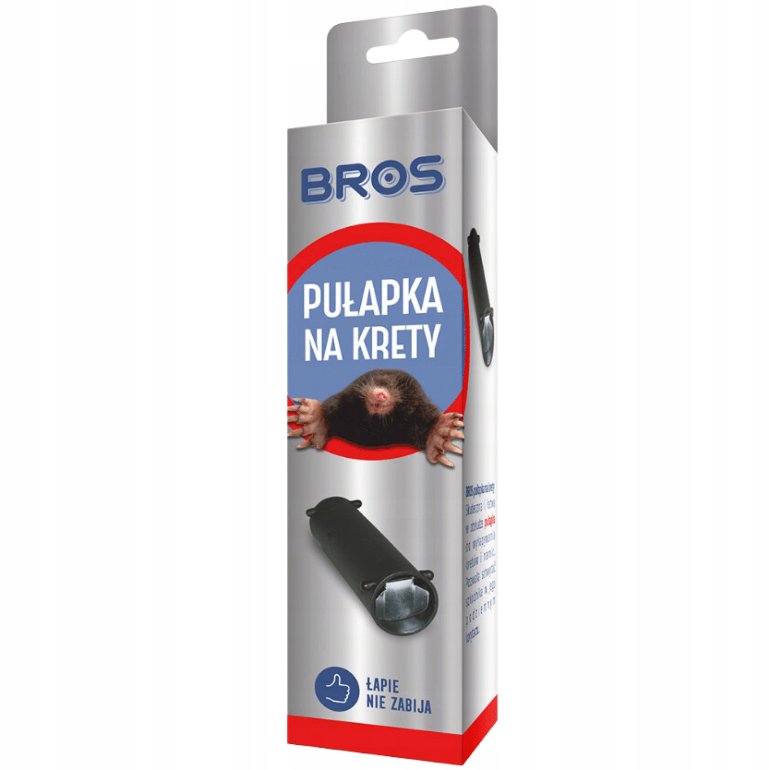 Bros Hedgehog Trap for Mole Vole Does Not Kill Waterproof 1 PC.