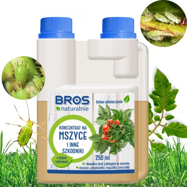 Bros Naturally Concentrate for Aphids and Other Pests 250 Ml Liquid Packaging status original