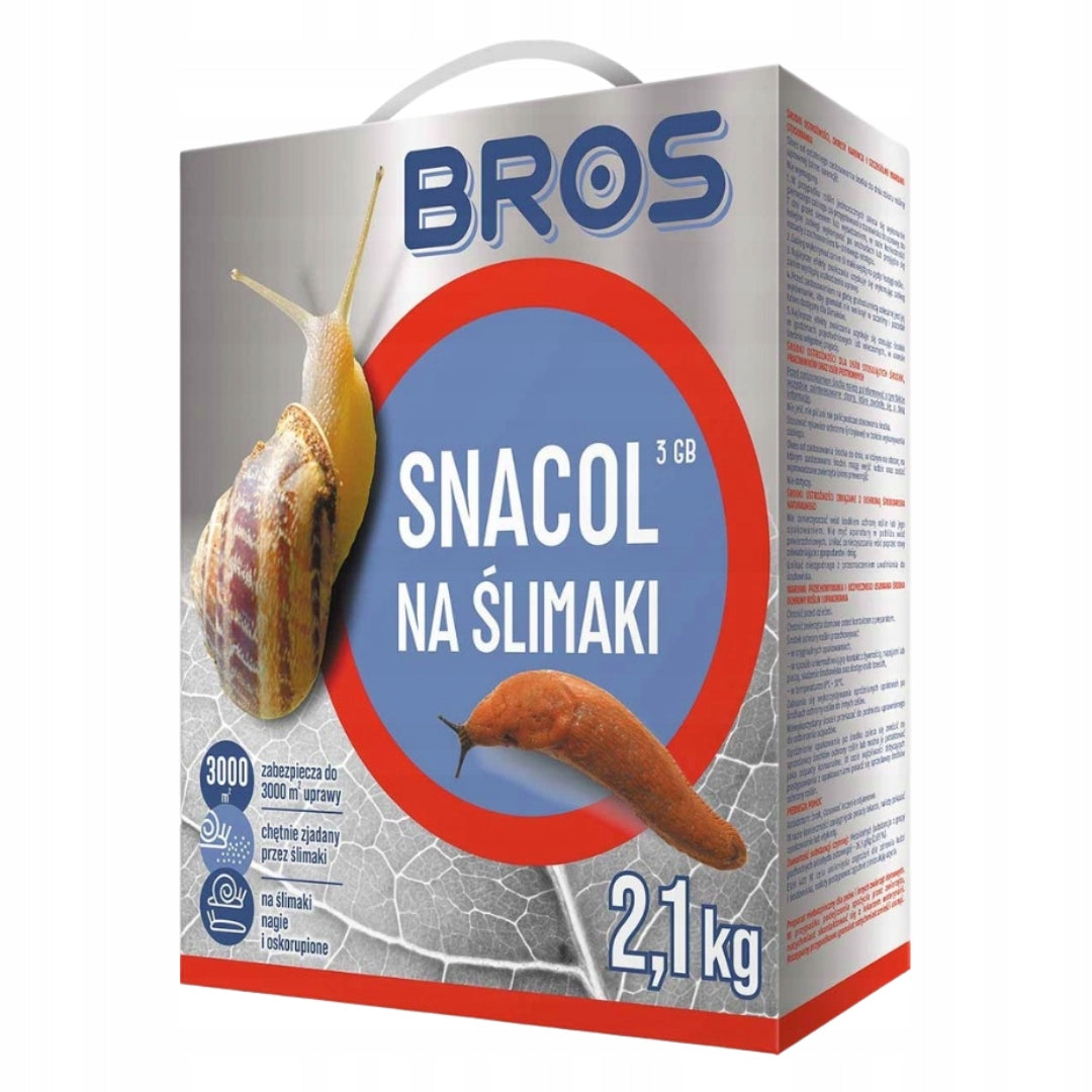 Bros Snacol 3GB Fights Snails Effective Plant Protection 2,1kg