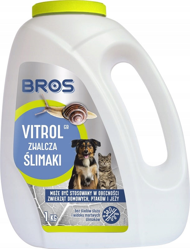 Bros Vitrol GB 1kg – Effective Preparation Fights Nude and Crusted Snails