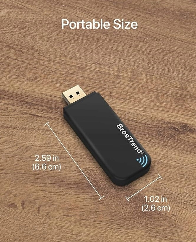 BrosTrend External Network Card EAN (GTIN) 0701017579823