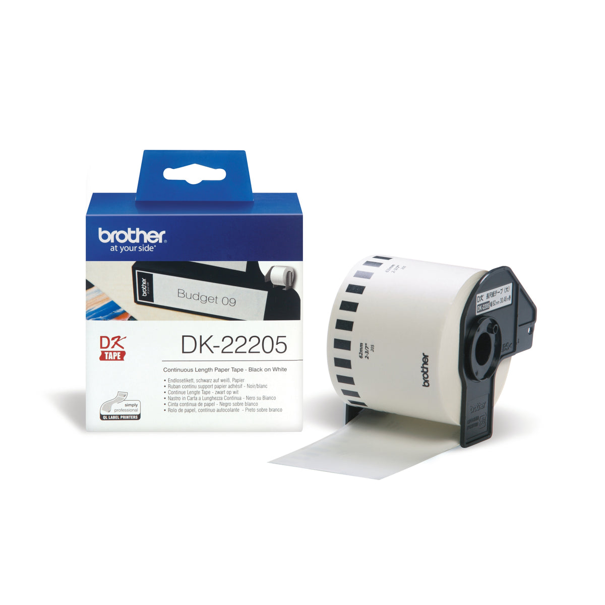 Brother DK-22205 62mm 30,48m original Packaging status original
