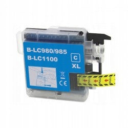 Brother LC1100 LC985 LC980 Printer Ink High Yield XL Cyan