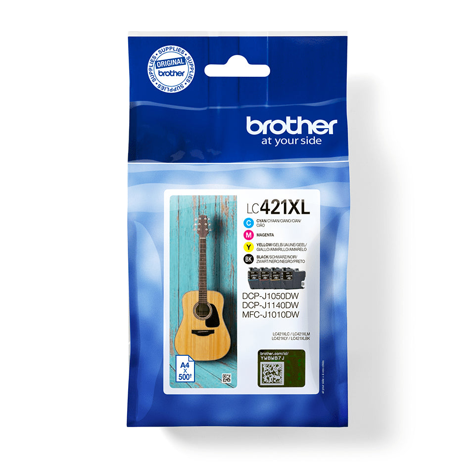 Brother LC421XL CMYK set of four inks